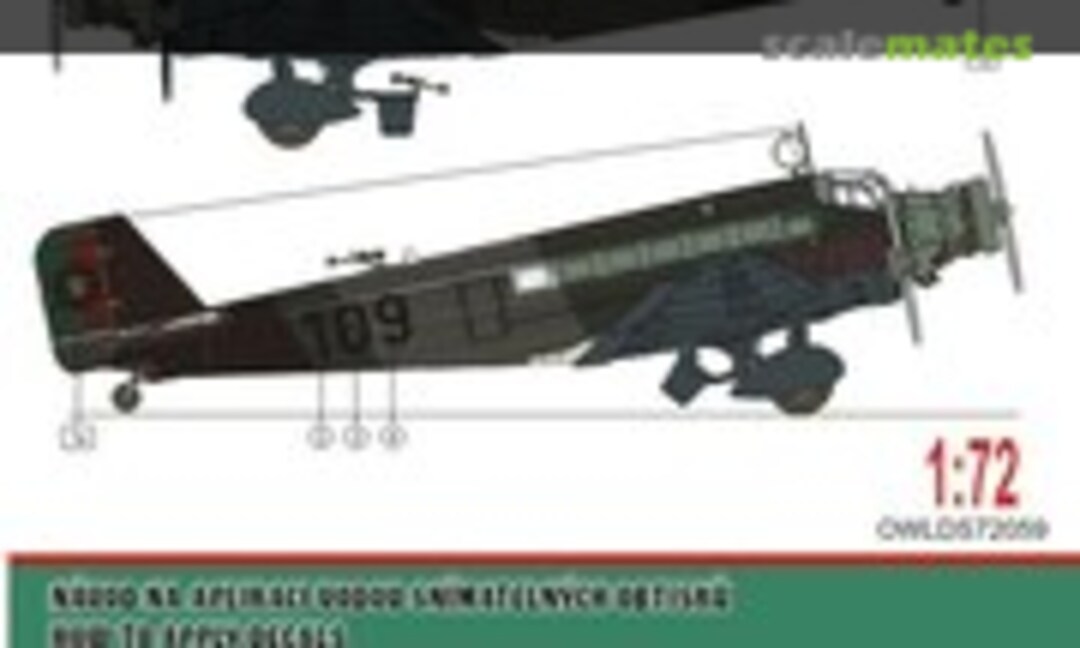 1:72 Ju 52/3m nightbomber Portugal (OWL DS72059)