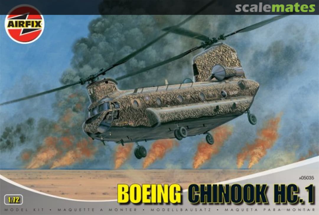 Boxart Boeing Chinook HC.1 A05035 Airfix