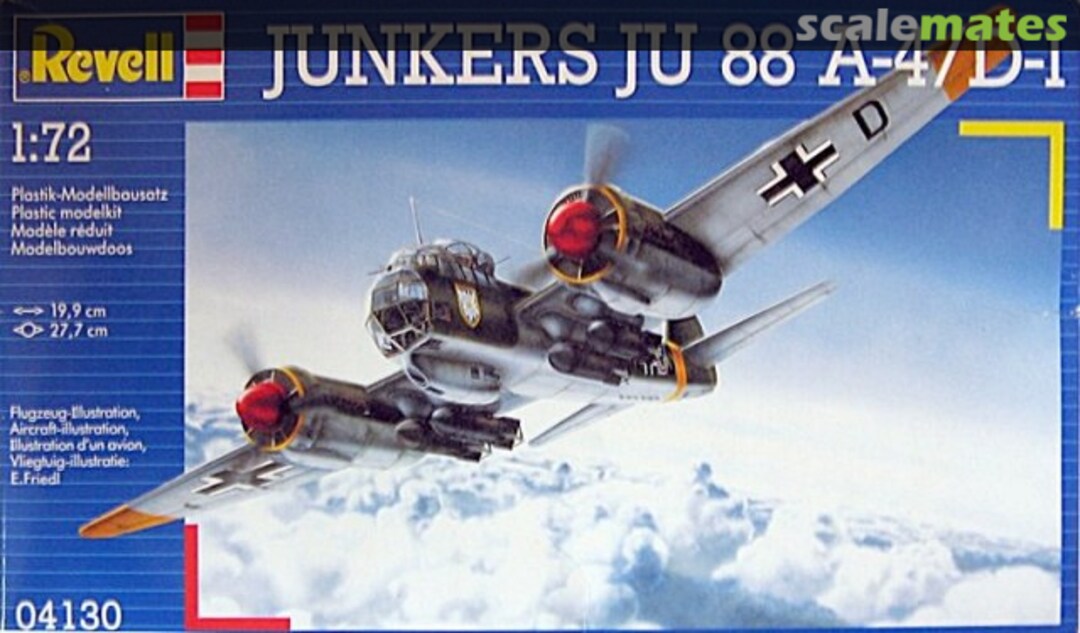 Boxart Junkers Ju 88 A-4/D-1 04130 Revell