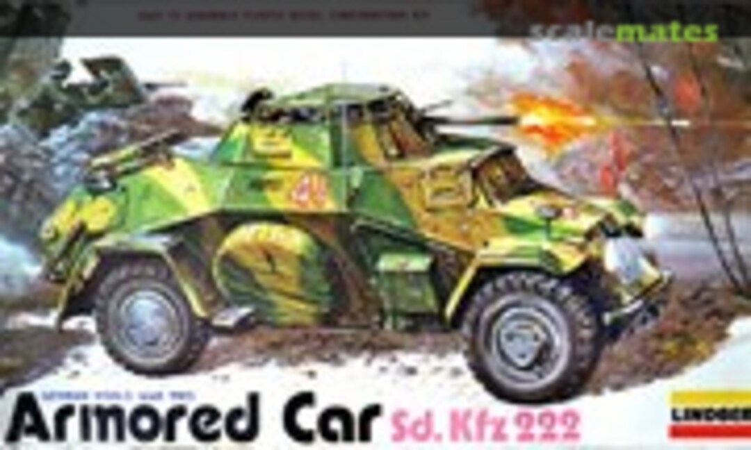 1:35 Armored Car Sd. Kfz. 222 (Lindberg 1404)