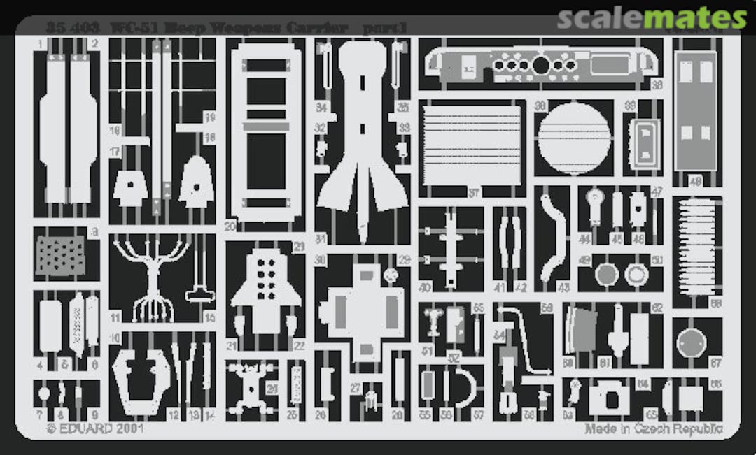 Boxart WC-51 Beep Weapons Carrier 35403 Eduard