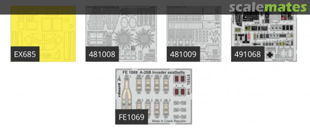 Contents A-26B Invader BIG49247 Eduard