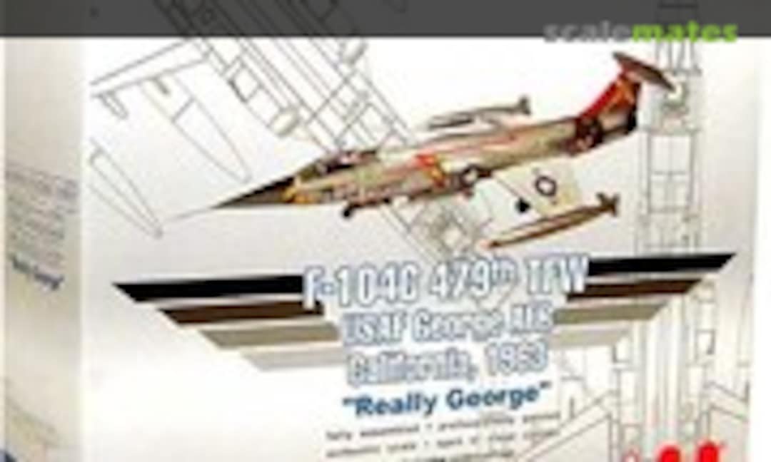 1:72 F-104C 479th TFW &quot;Really George&quot; (Hobby Master HA1001)