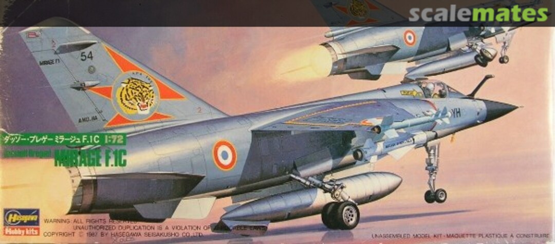 Boxart Mirage F.1C 605 Hasegawa