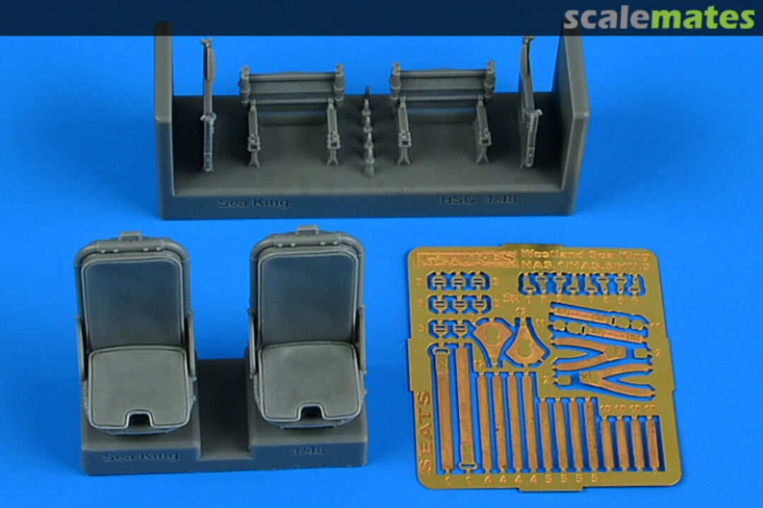 Boxart Sea King HAR Mk.3/5/AEW Mk.2A Pilot And Co-Pilot Seats 4914 Aires
