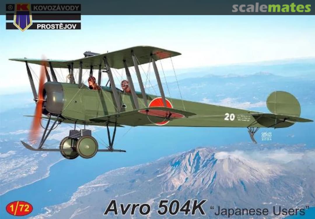 Boxart Avro 504K KPM0461 Kovozávody Prostějov