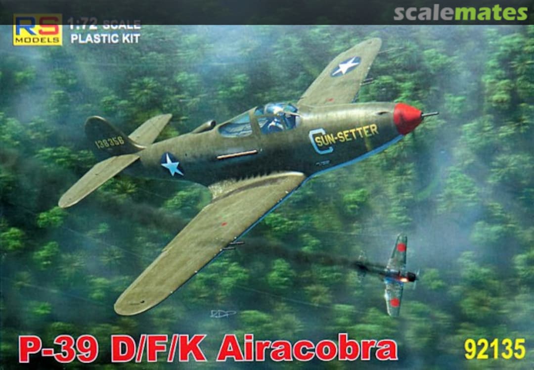 Boxart P-39D/F/K Airacobra 92135 RS Models