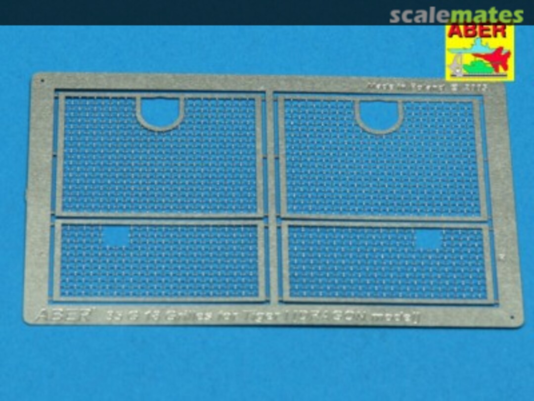 Contents Grilles for Sd.Kfz.181 Tiger I 35G18 Aber