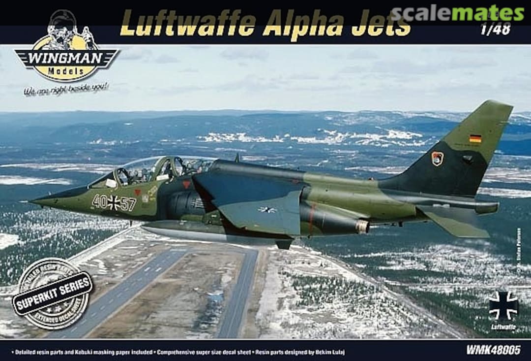 Boxart Luftwaffe Alpha Jets WMK48005 Wingman Models