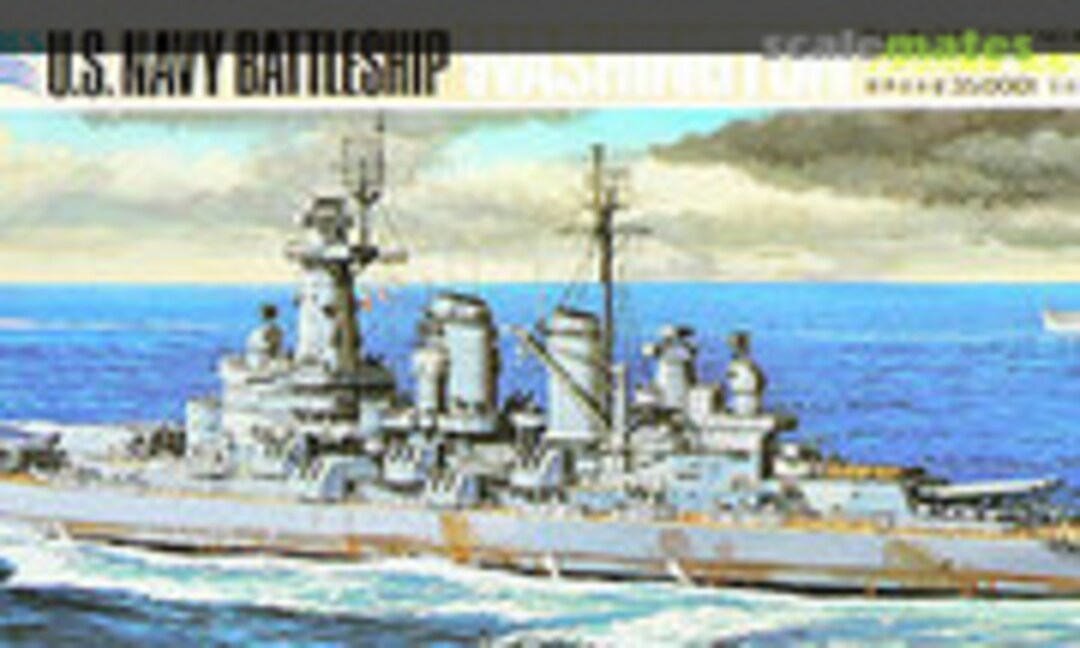 1:700 U.S. Navy Battleship USS Washington BB-56 (1944) (Aoshima WL.B106)