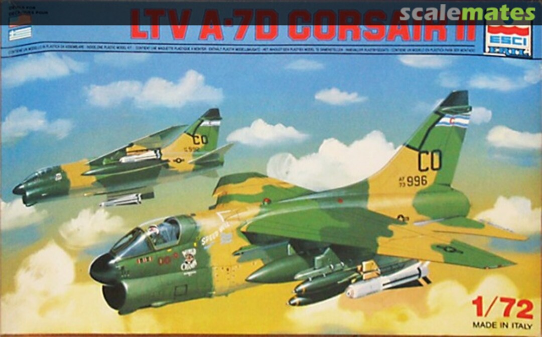 Boxart LTV A-7D Corsair II 9057 ESCI/ERTL