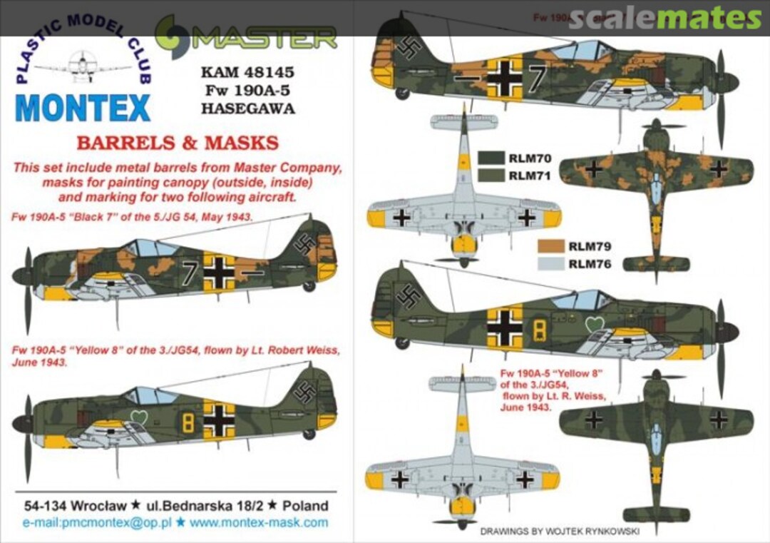 Boxart Fw 190A-5 KAM48145 Montex