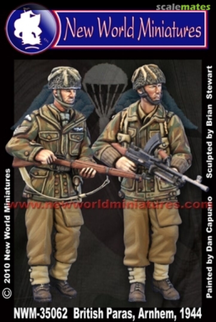 Boxart British Paras, Arnhem, 1944 NWM-35062 New World Miniatures