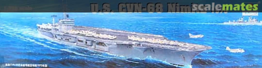 Boxart CVN-68 USS Nimitz 1975 05605 Trumpeter