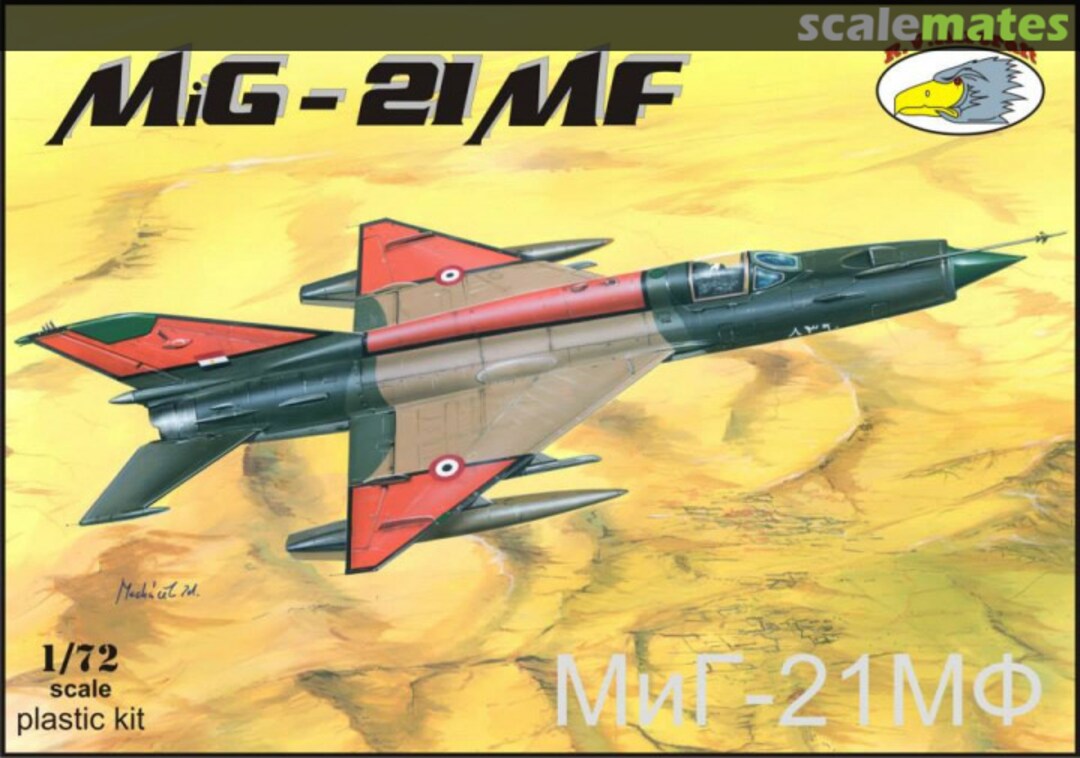 Boxart MiG-21MF 72029 R.V.Aircraft