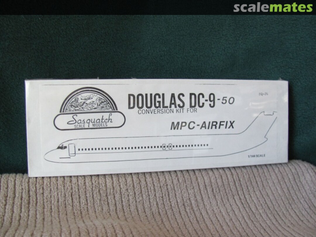 Boxart McDonnell Douglas DC-9-50 Fuselage SQ-24 Sasquatch