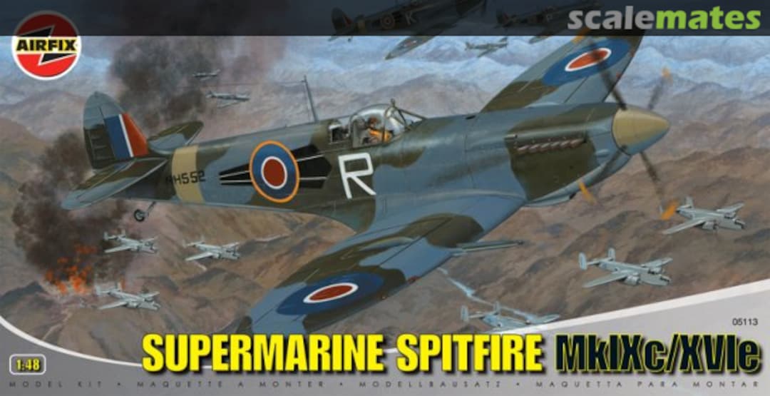 Boxart Supermarine Spitfire MkIXc/XVIe 05113 Airfix