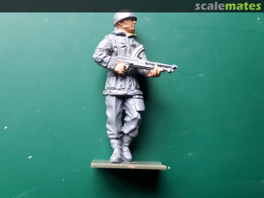 Boxart British paratrooper with Bren  Belgo Models