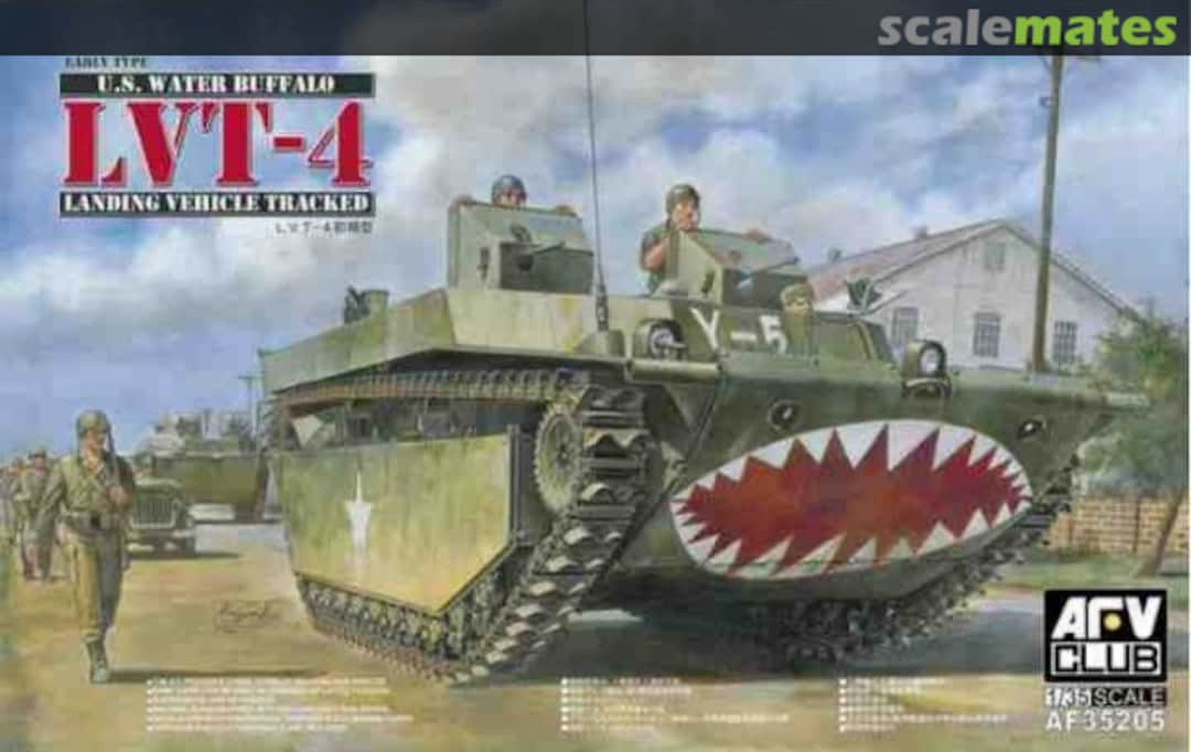 Boxart Water Buffalo LVT-4 AF35205 AFV Club