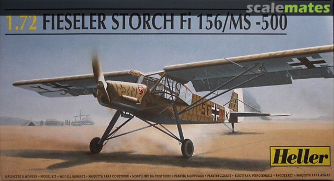 Boxart Fieseler Storch Fi 156/MS -500 80227 Heller