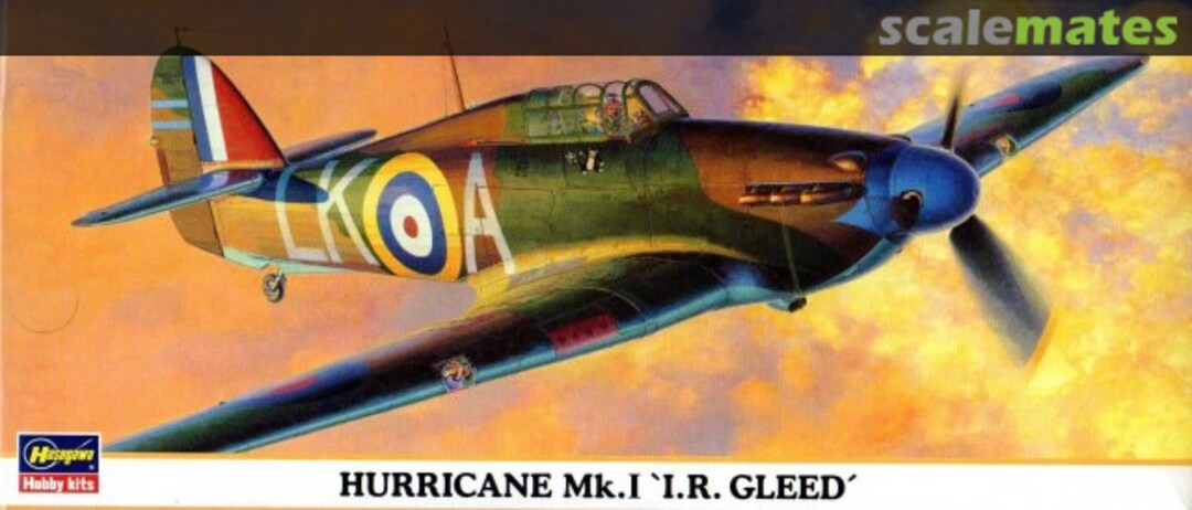 Boxart Hurricane Mk.I `I.R. Gleed´ 00122 Hasegawa