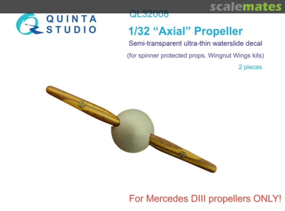 Boxart "Axial" Propellor QL32008 Quinta Studio