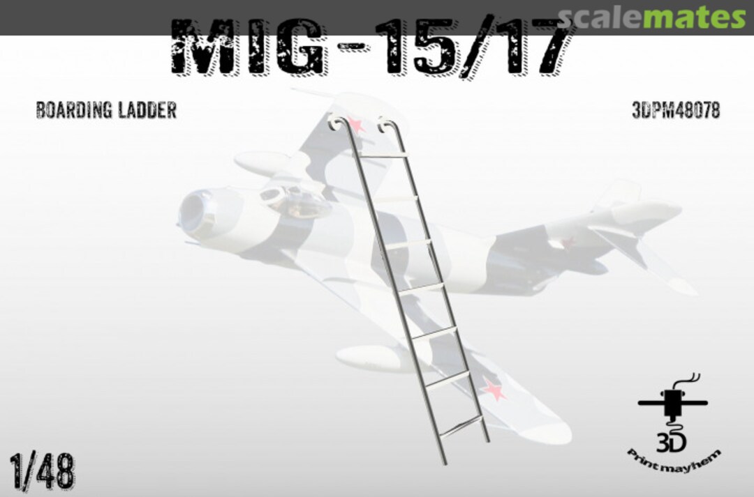 Boxart Mig 15/17 Boarding Ladder 3DPM48078 3D Print Mayhem