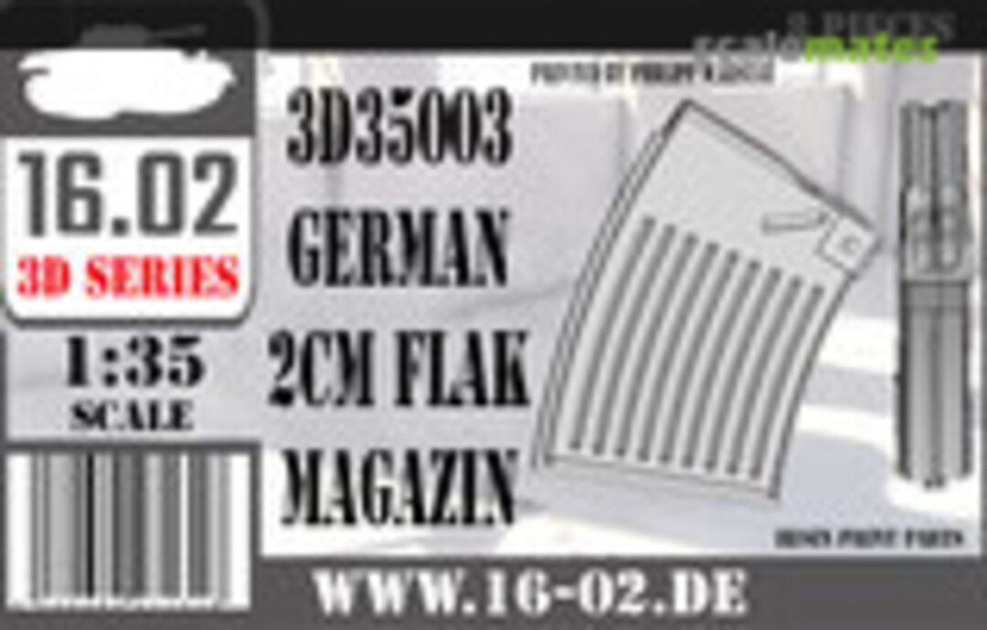 Boxart 2cm FLAK Magazin 35D003 16.02