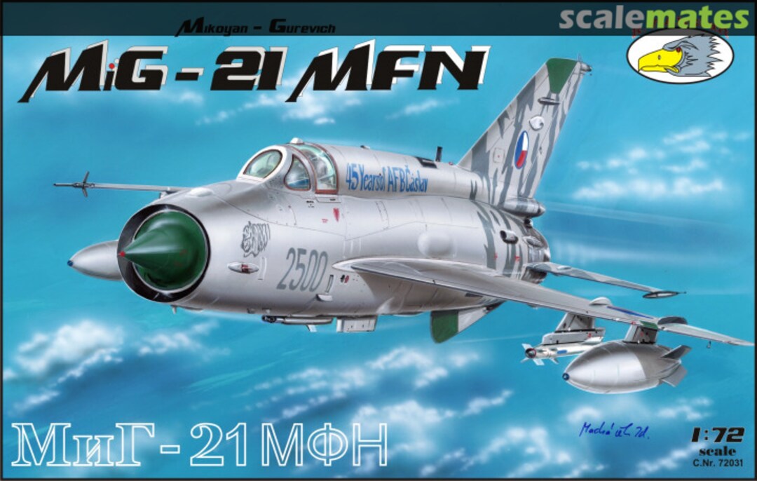 Boxart MiG-21MFN 72031 R.V.Aircraft