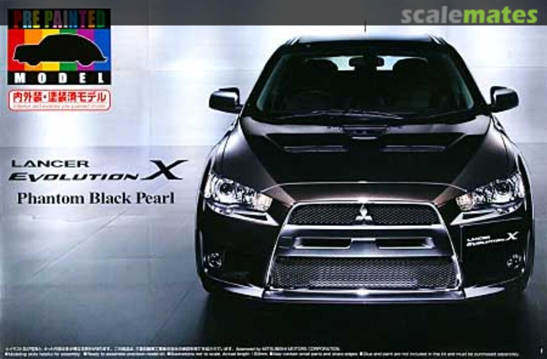 Boxart Lancer Evolution X (Phantom Black Pearl) 047330 Aoshima