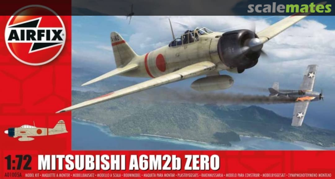 Boxart Mitsubishi A6M2b Zero A01005A Airfix