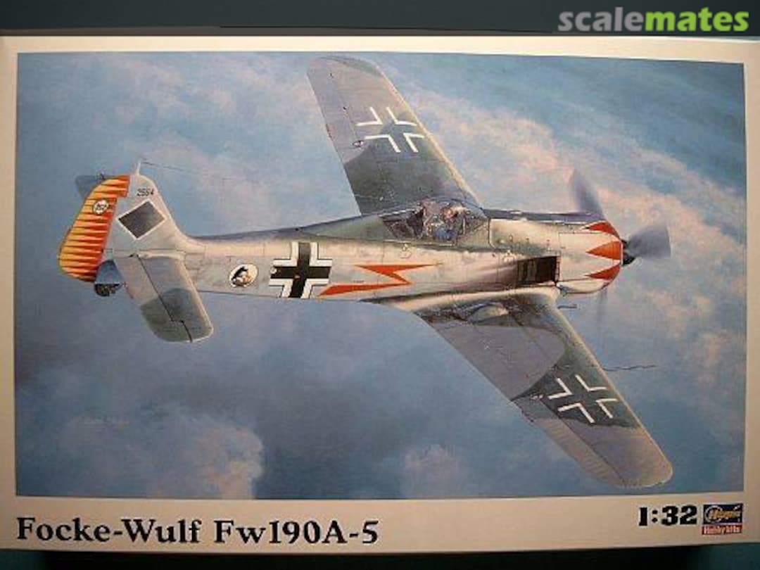 Boxart Focke-Wulf Fw190A-5 08073 Hasegawa