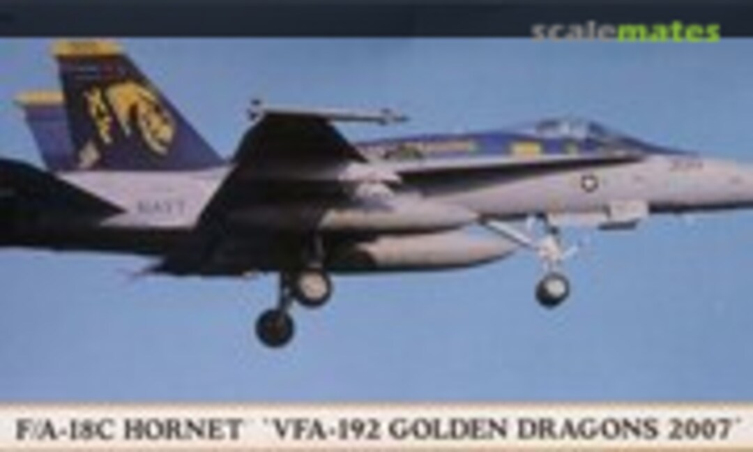 1:72 F/A-18C Hornet `VFA-192 Golden Dragons 2007´ (Hasegawa 00869)