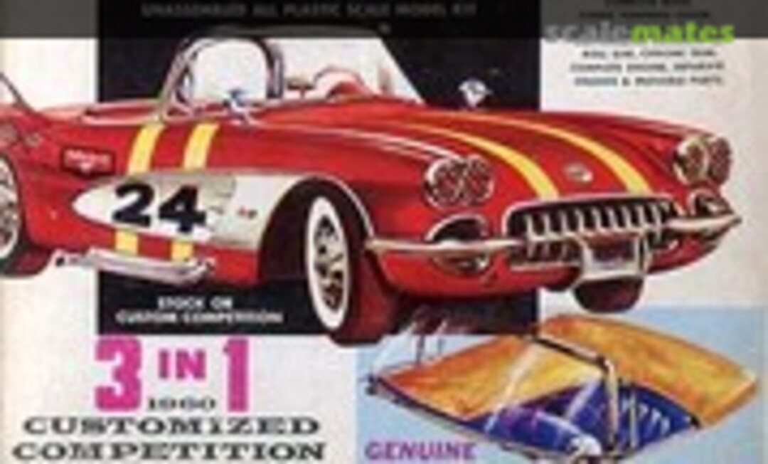 1:24 1960 Corvette (Palmer Plastics 6085)