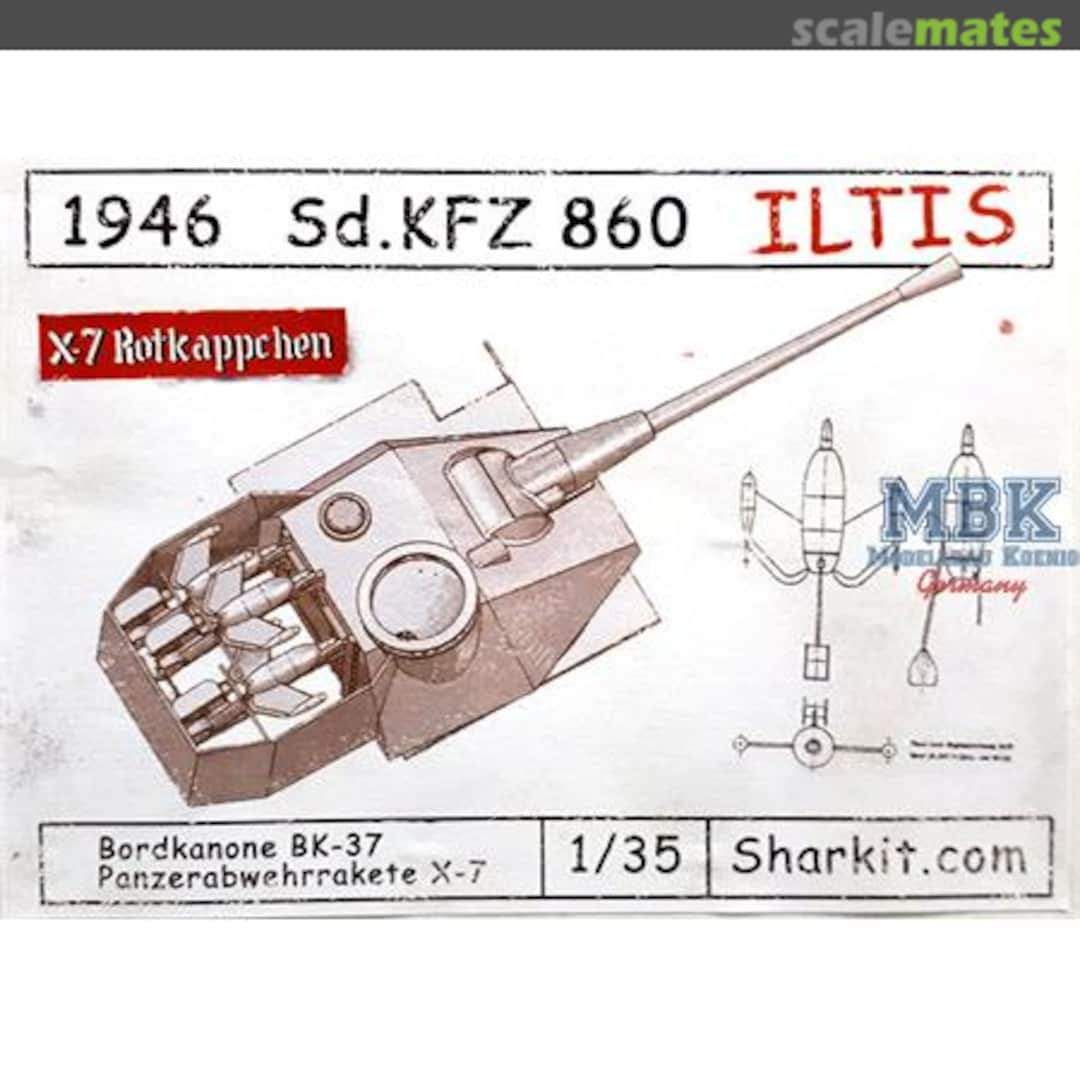 Boxart Iltis 1946 turret 35018 Sharkit