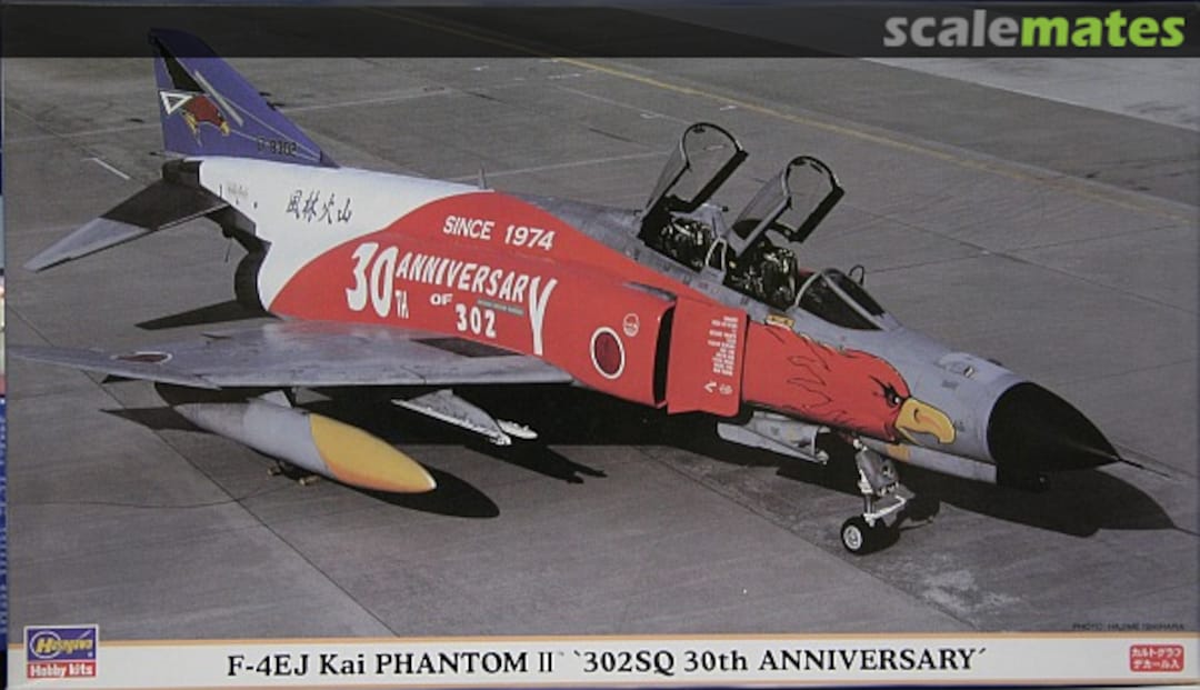 Boxart F-4EJ Kai Phantom II '302SQ 30th Anniversary' 00777 Hasegawa