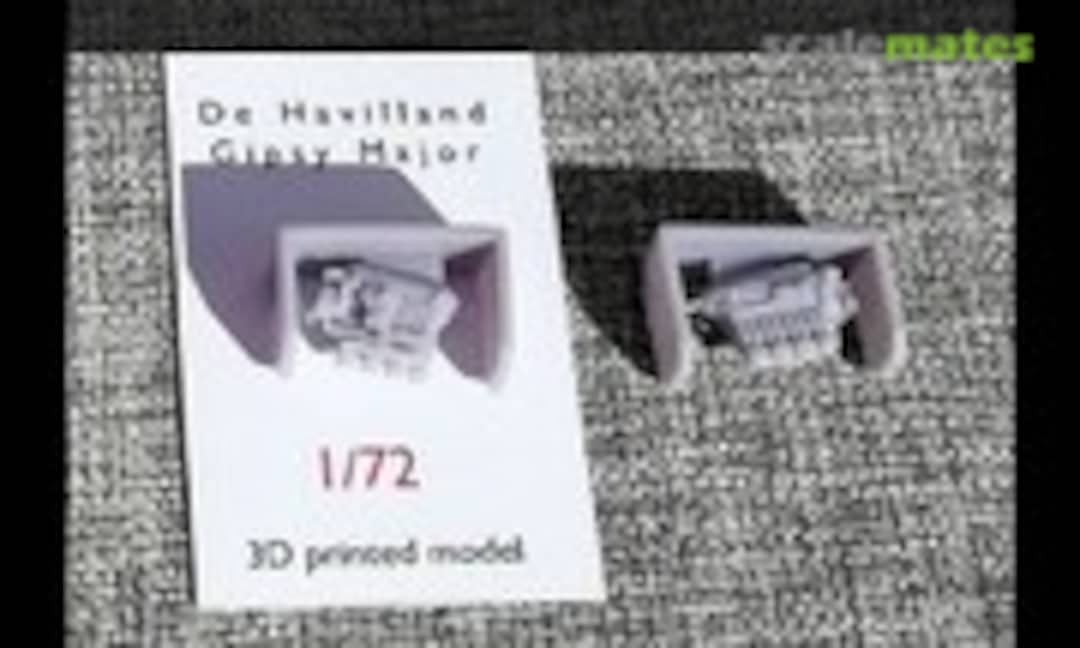 1:72 De Havilland Gipsy Major (Dekno Models EN.720100)