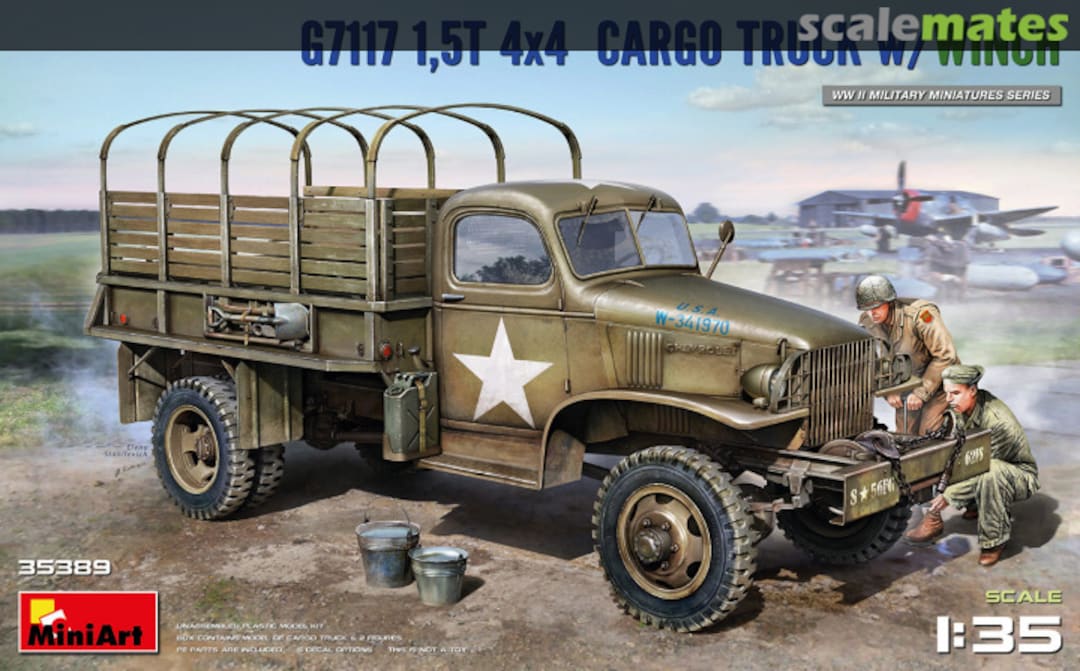 Boxart G7117 1,5T 4x4 Cargo Truck 35389 MiniArt