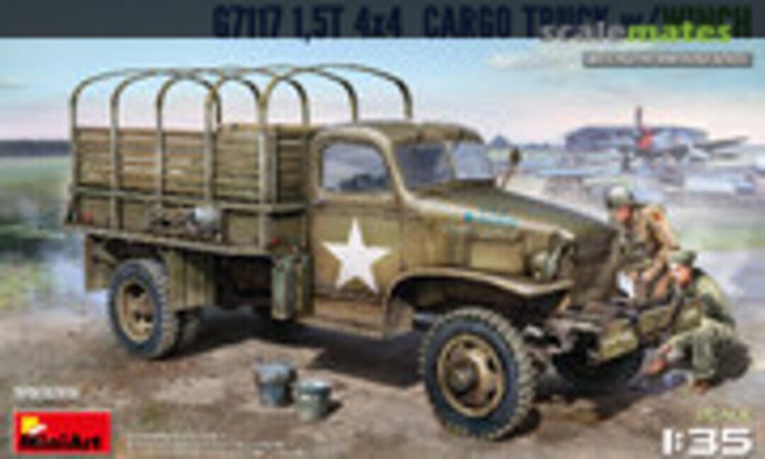 1:35 G7117 1,5T 4x4 Cargo Truck (MiniArt 35389)