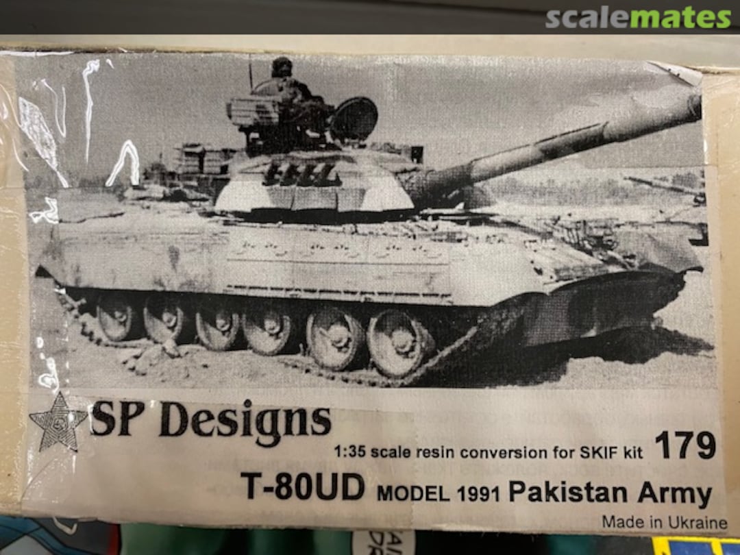 Boxart T-80UD Model 1991 Pakistan Army 179 SP Designs