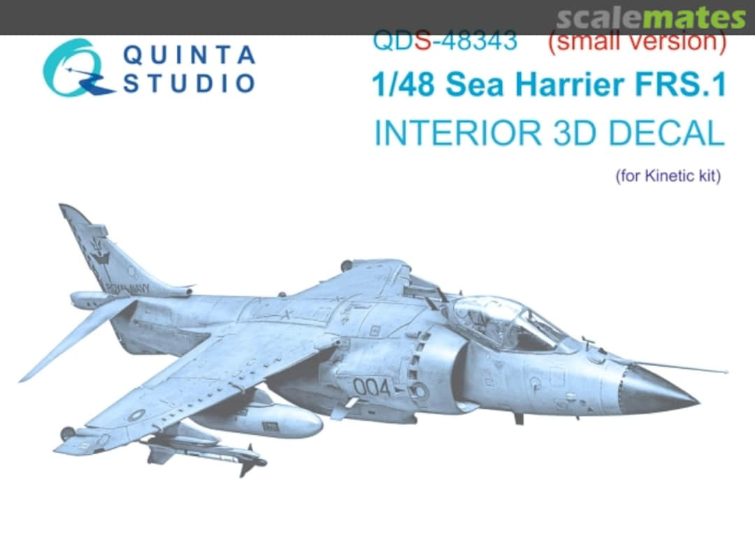 Boxart Sea Harrier FRS.1 QDS-48343 Quinta Studio