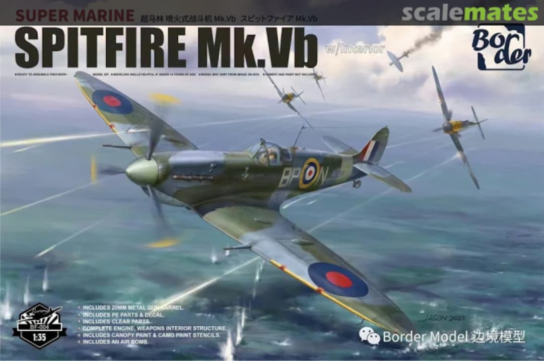 Boxart Supermarine Spitfire Mk.Vb BF-004 Border Model