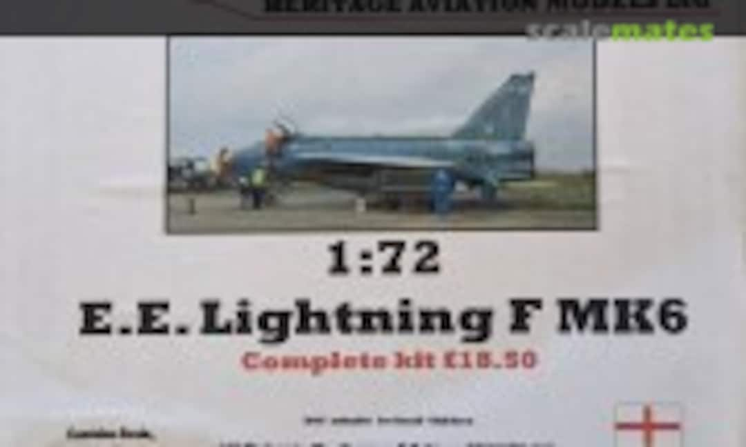 1:72 E.E. Lightning F Mk 6 (Heritage Aviation Models )