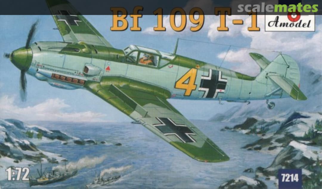 Boxart Bf 109 T-1 7214 Amodel