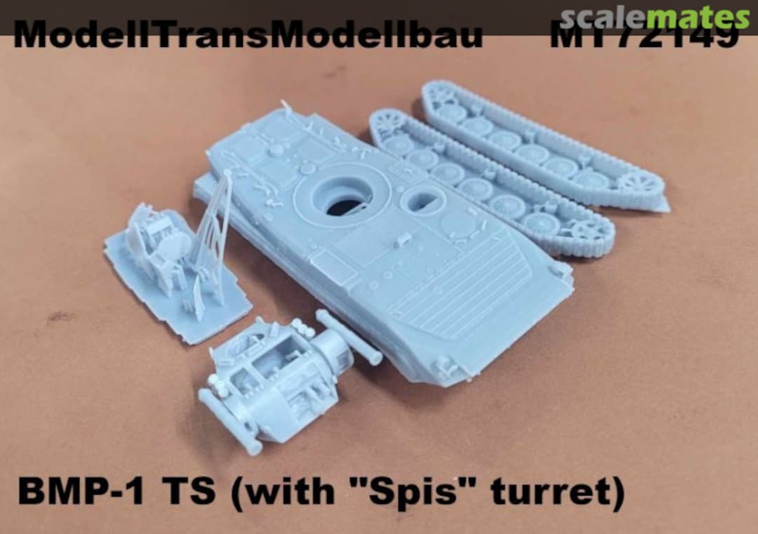 Boxart BMP-1 TS with "Spis" turret MT72149 Modell Trans Modellbau