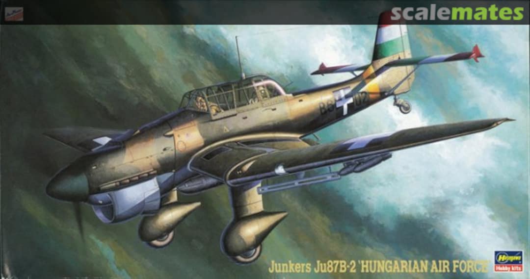 Boxart Junkers Ju 87B-2 Stuka `Hungarian Air Force´ 09188 Hasegawa