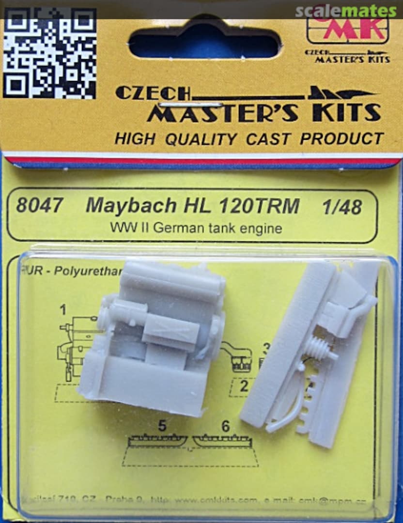 Boxart Maybach HL 120 TRM 8047 CMK