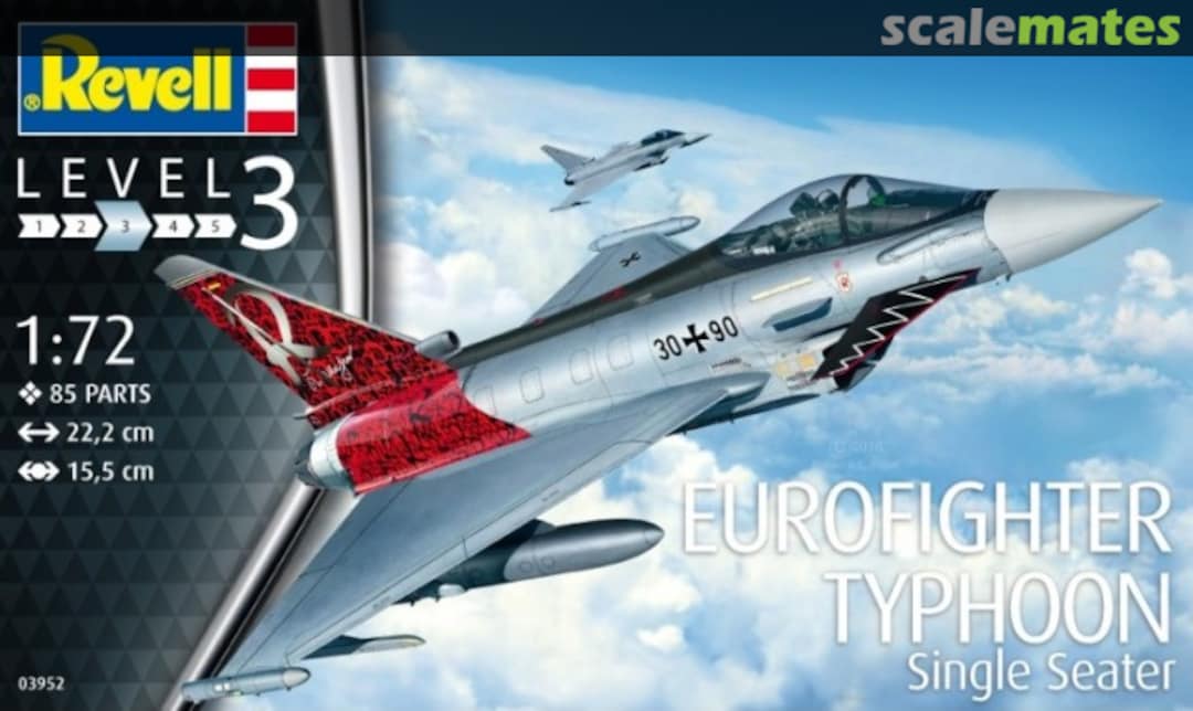 Boxart Eurofighter Typhoon Single Seater 03952 Revell