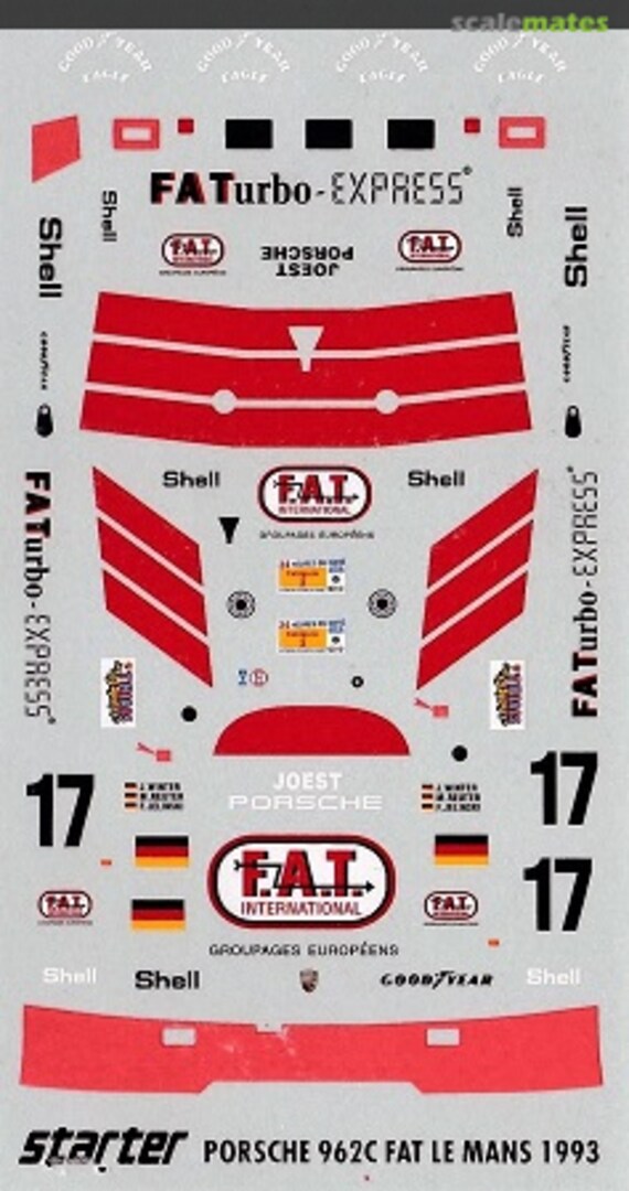 Boxart Porsche 962C "FAT"  Starter