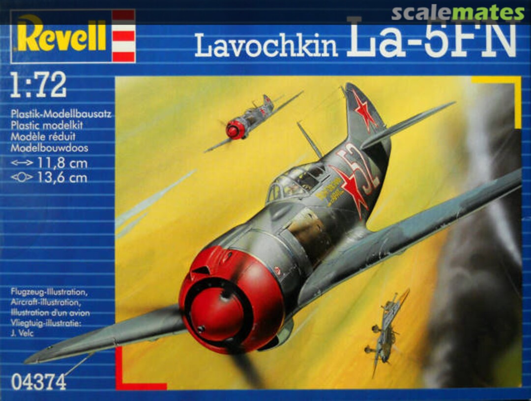 Boxart Lavochkin La-5FN 04374 Revell